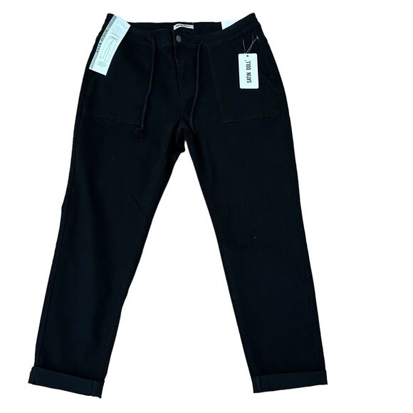 Satin Doll Women’s Skinny High Rise Jeans Black Size 18 NWT - Picture 2 of 8